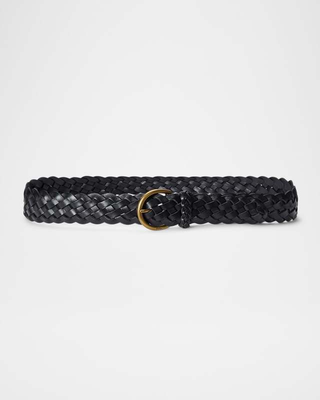 Braided Leather Belt